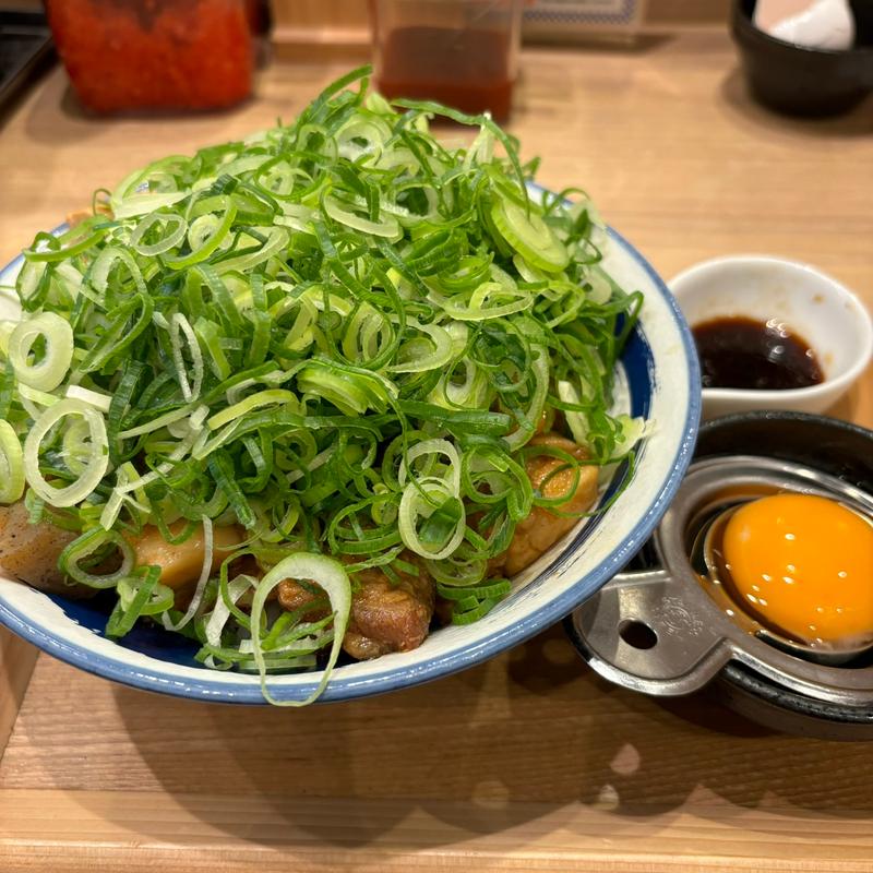 ねぎ玉肉めし(肉めし岡もと 新橋店)