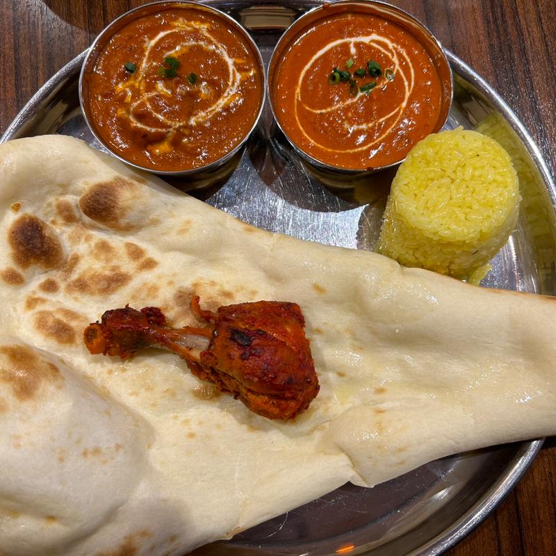 2種カレーセット(ネパール&インド料理レストラン Happy 田町店)