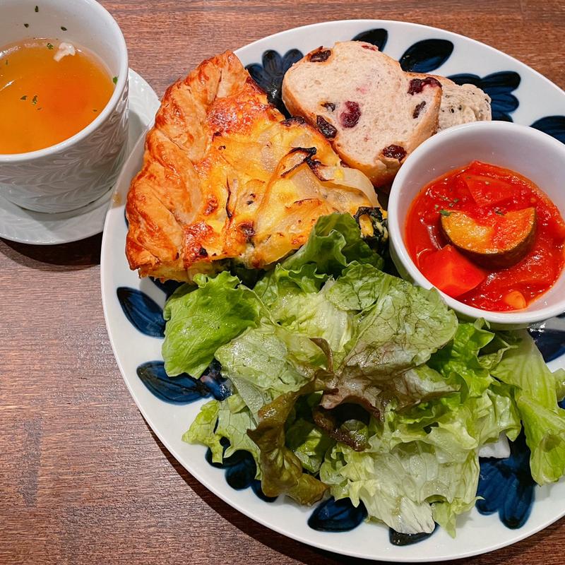 本日のキッシュプレート(cafe. わかば堂)