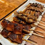 焼き鳥盛り合わせ(酒蔵力 池袋西口店)
