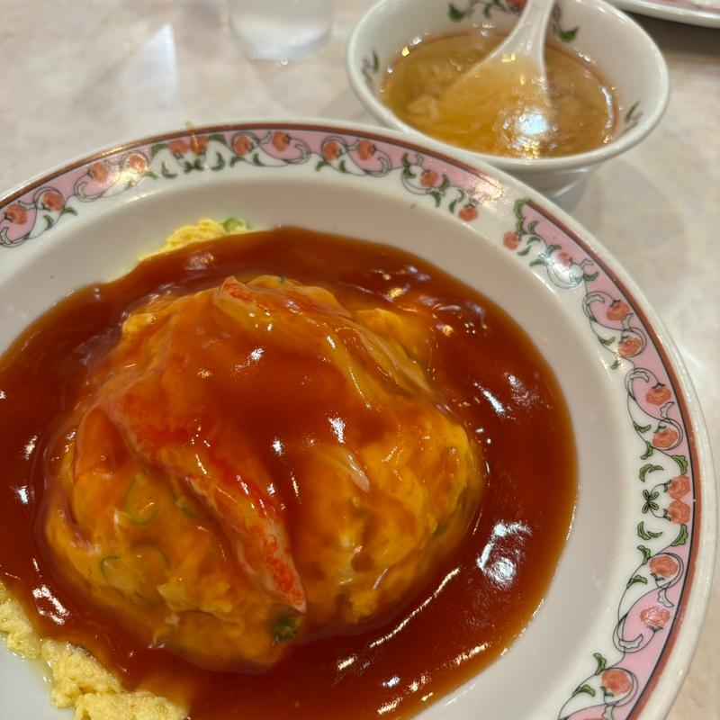天津飯(餃子の王将 駒込店)