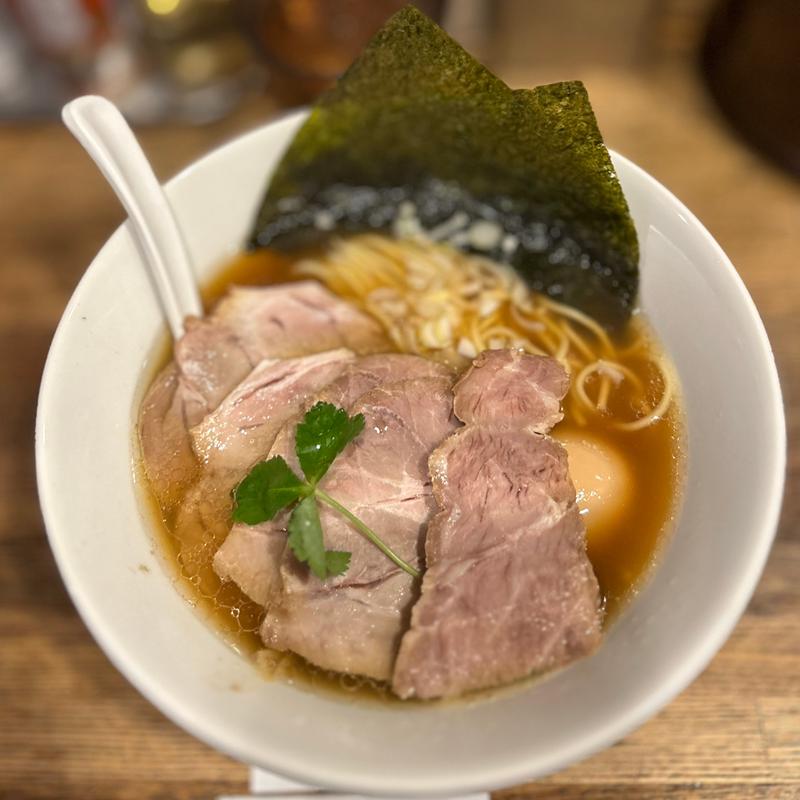 特製平子煮干そば(新橋 纏 （まとい）)