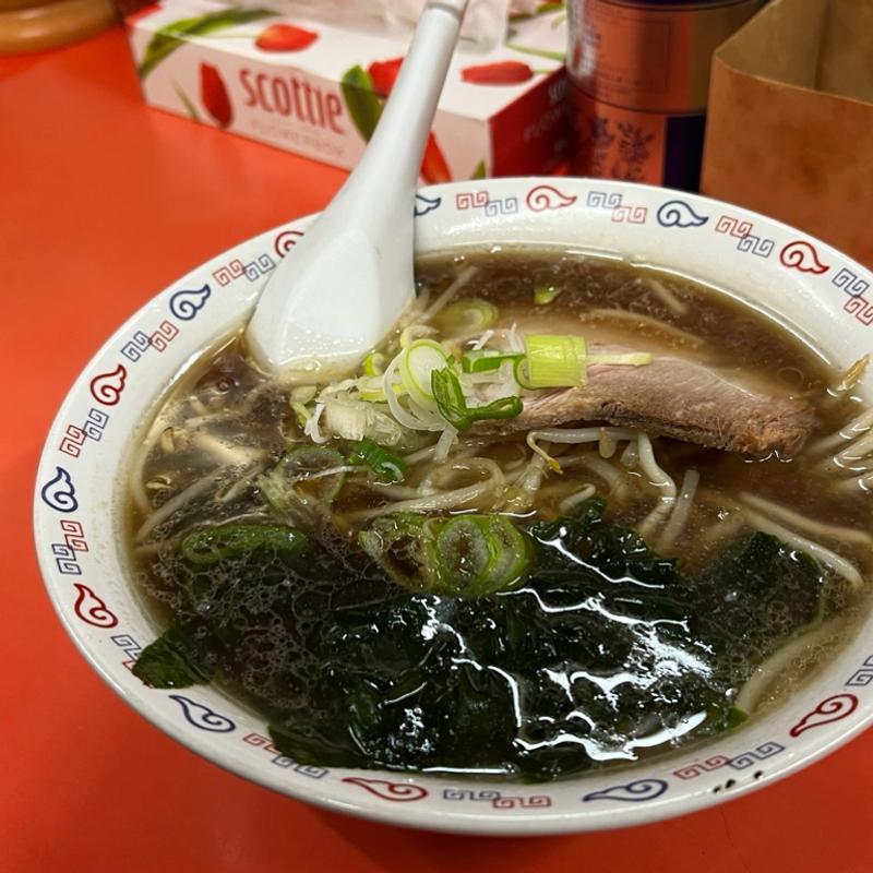 正油ラーメン(山水ラーメン店)