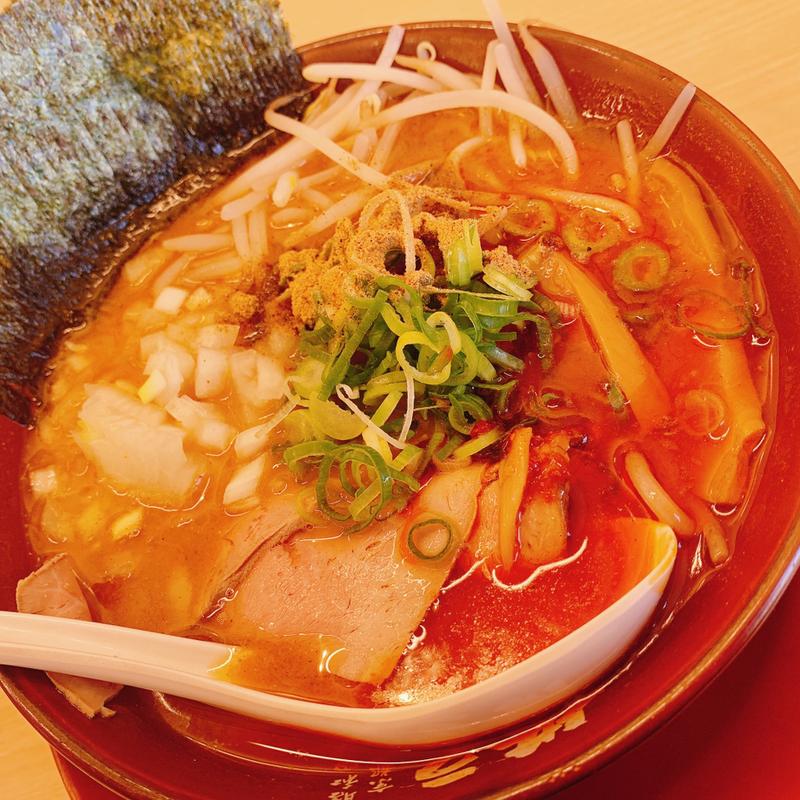 魚介豚骨　特性赤だれ　（期間限定）(ラーメン横綱 高槻店)