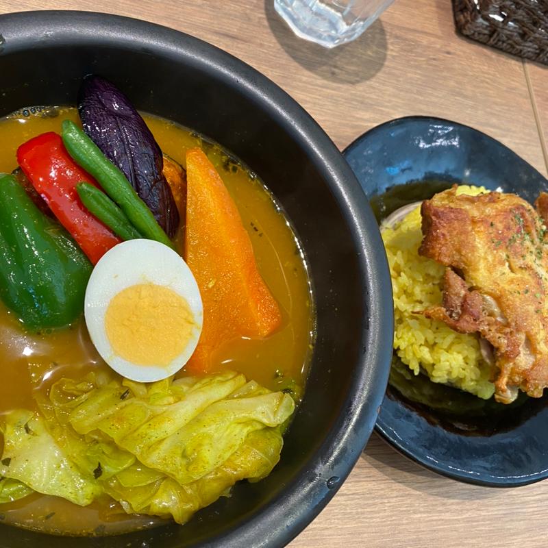 kanako’sチキングリルonライス(kanakoのスープカレー屋さん BRANCH横浜南部市場店)