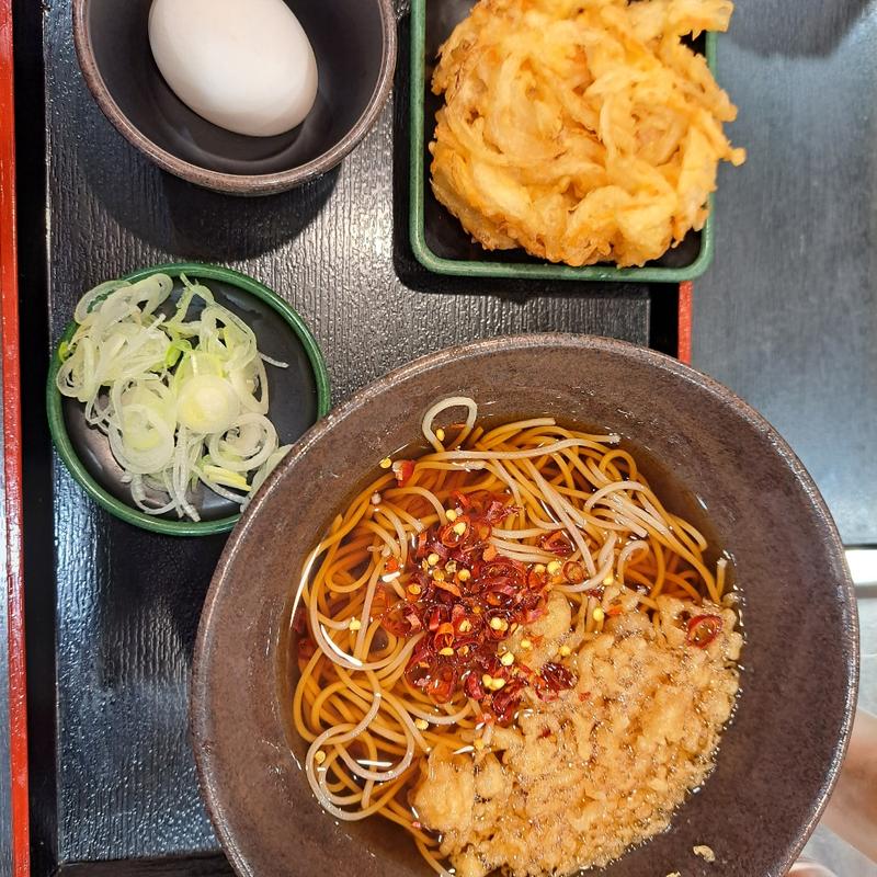 朝定食(ゆで太郎 関内太田町店)