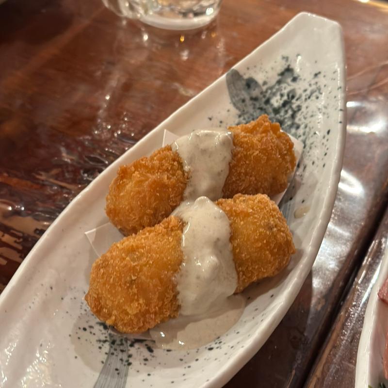 蟹クリームコロッケ(魚がし酒場 魚せん 広岡店)