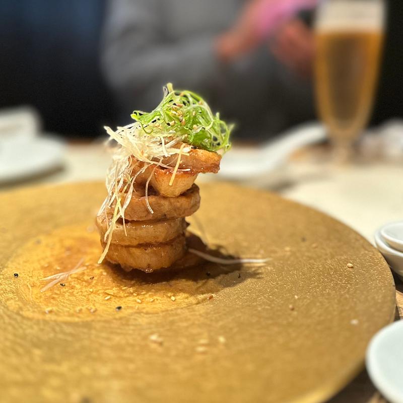 門真レンコン(ステーキアンチョビソース)(ころころ亭 平野別宅)