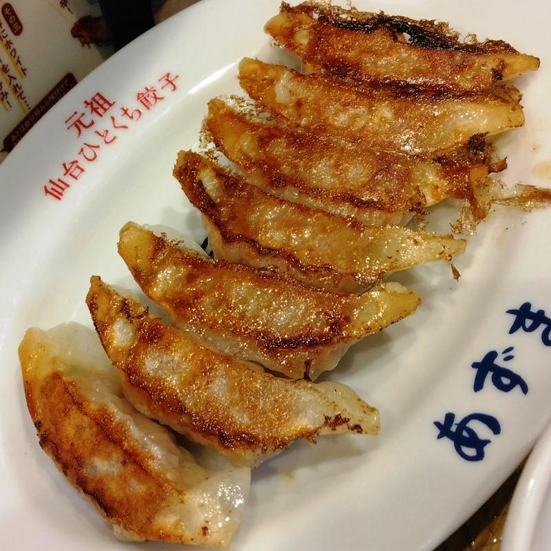 焼き餃子(元祖仙台ひとくち餃子　あずま　一番町店)