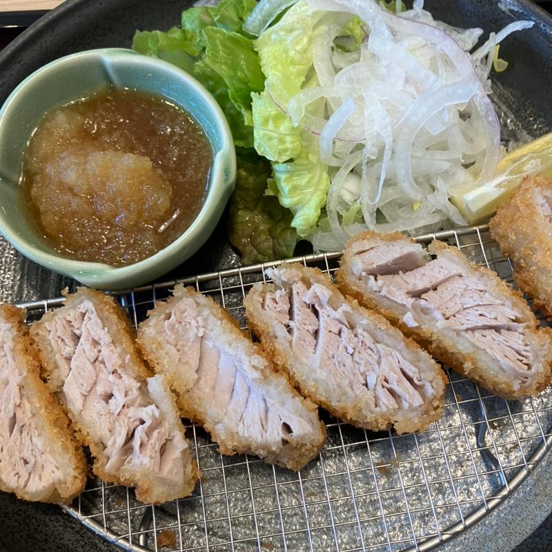 まぐろのカツ(和食レストランとんでん 厚別店)