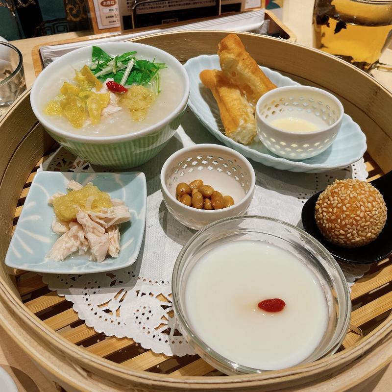 飲茶セット(おかゆと麺 粥餐庁(かゆさんちん) グランフロント大阪店)