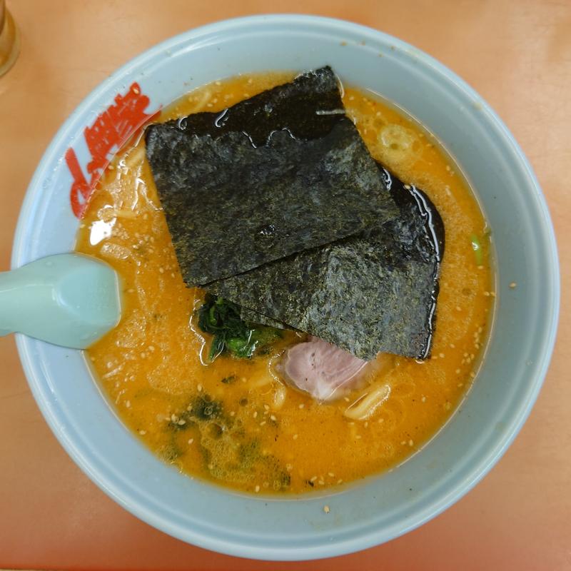 特製味噌󠄀ラーメン　中盛(ラーメン山岡家 笛吹店 )