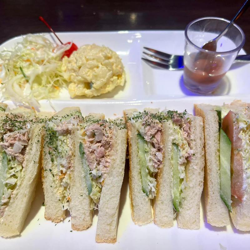 ツナサンド(アクアリュウム喫茶 慈伴賜)