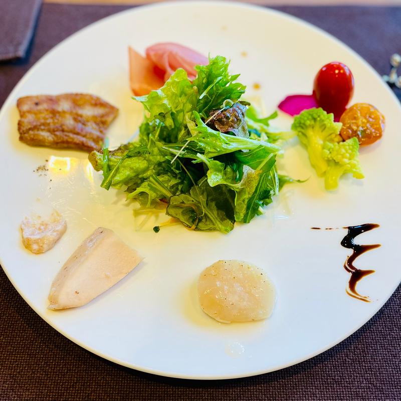 本日の前菜盛り合わせ(一夜城ヨロイヅカファーム)