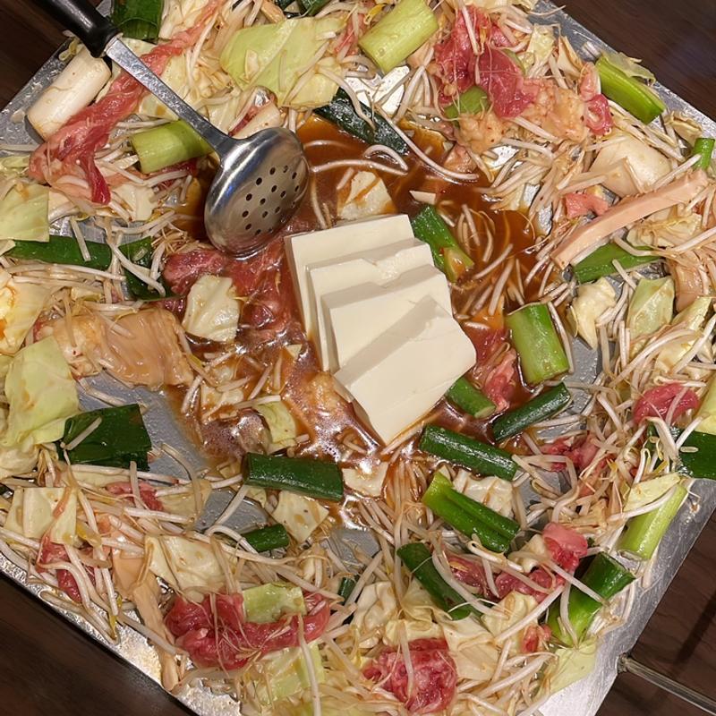 ホルモン鍋(一心 東山店)