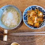 麻婆豆腐とご飯（お任せコース）