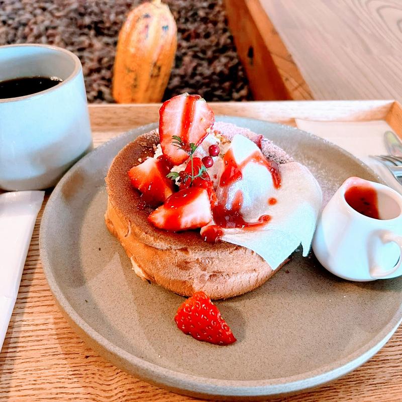 季節のパンケーキ(山奥チョコレート日和)