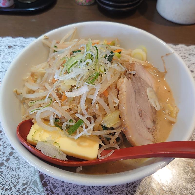 なまらみそらーめん＋大盛り＋ダブル野菜＋バター(なまら )