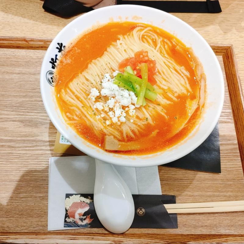 真鯛トマトラーメン(鯛塩そば灯花テラスモール松戸店)