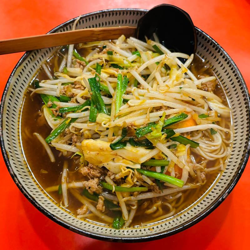 辛口もやしラーメン(中華料理 一番)