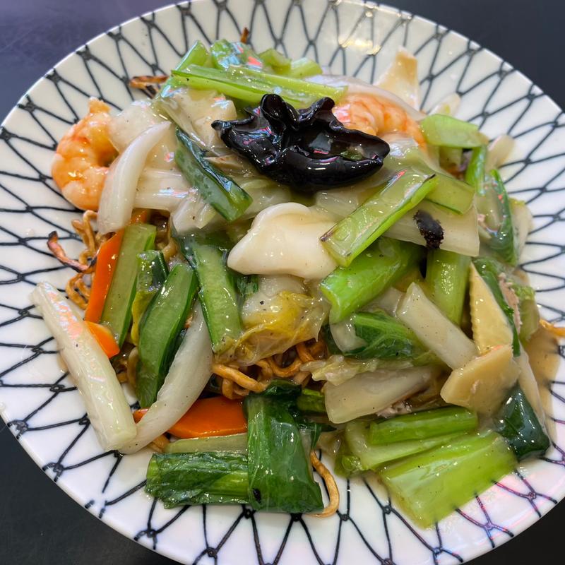 五目やきそば(亜細亜)