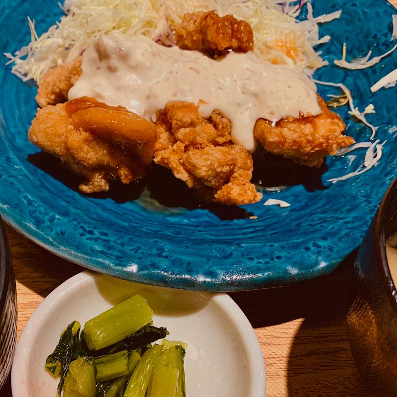 チキン南蛮定食(旬鮮酒場天狗 池袋東口店)