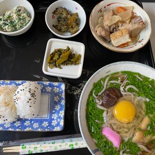 お蕎麦定食🥢(水曜限定)(案山子)