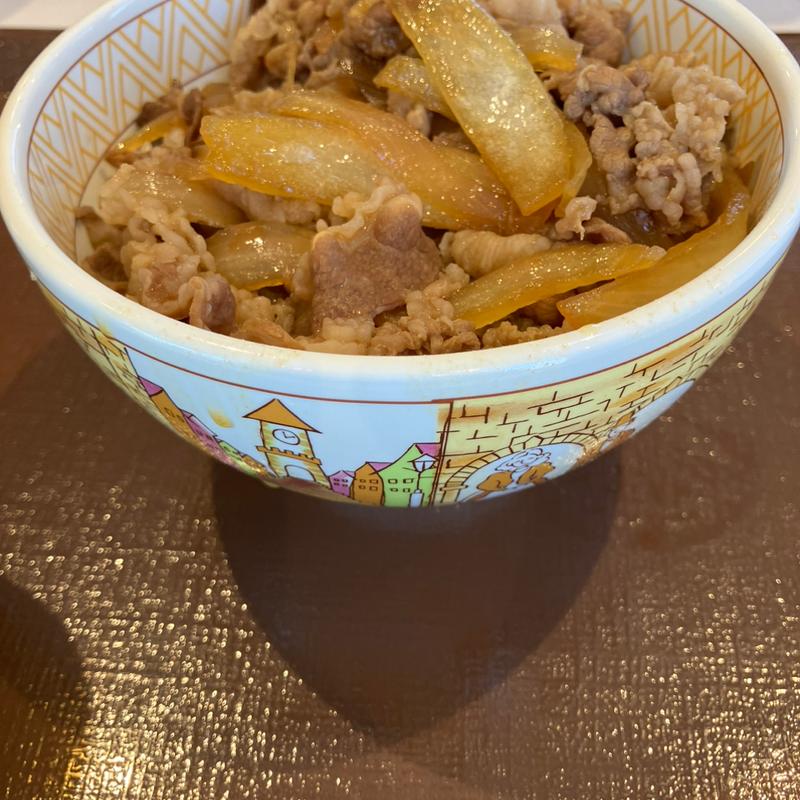 牛丼並(すき家 259号田原店 )
