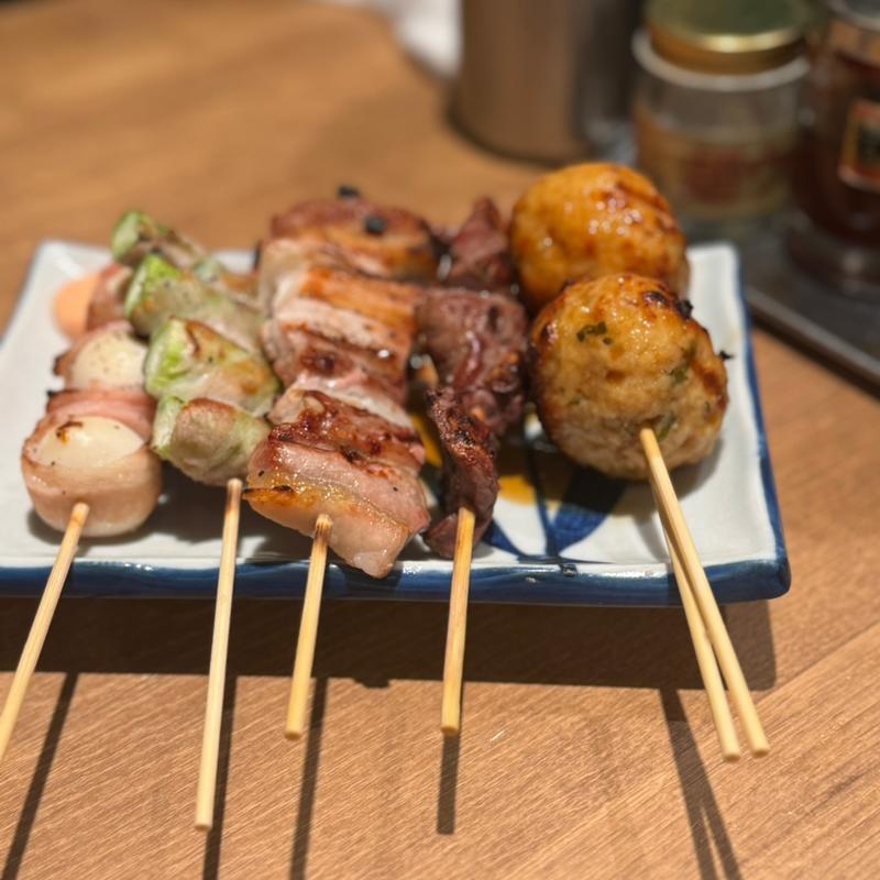 5本盛り合わせ(屋台屋 博多劇場 八重洲店)