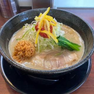 八海山辛みそ白湯そば ゆず ねぎ 増し(麺の風 祥気 )