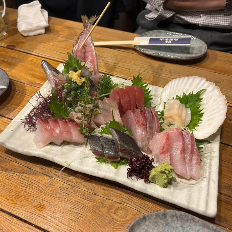 刺し盛り(魚寅本店)