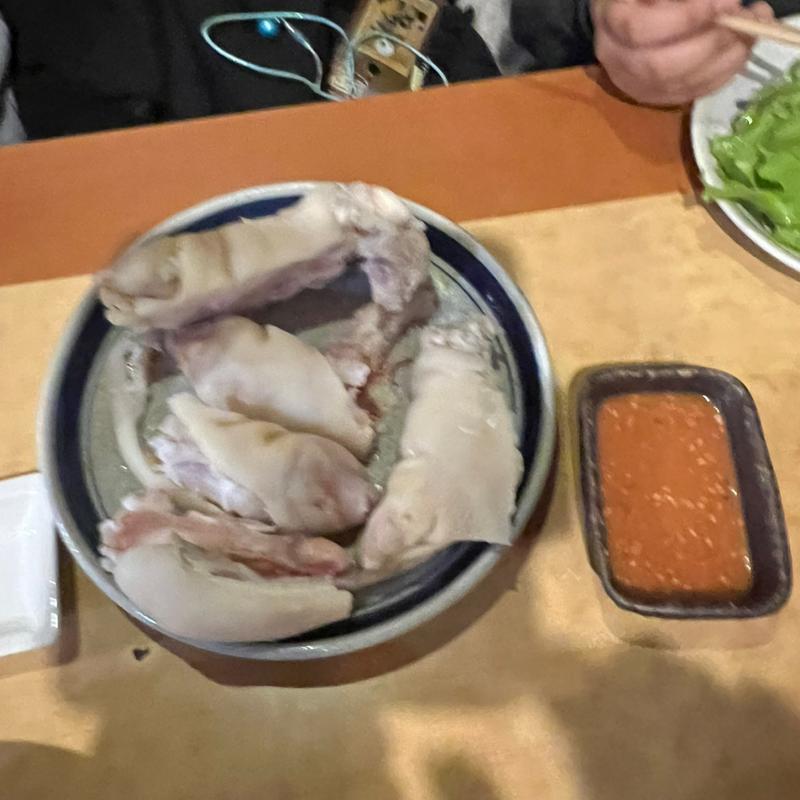 豚足(備長炭 炭火焼肉 じもんじゅ)