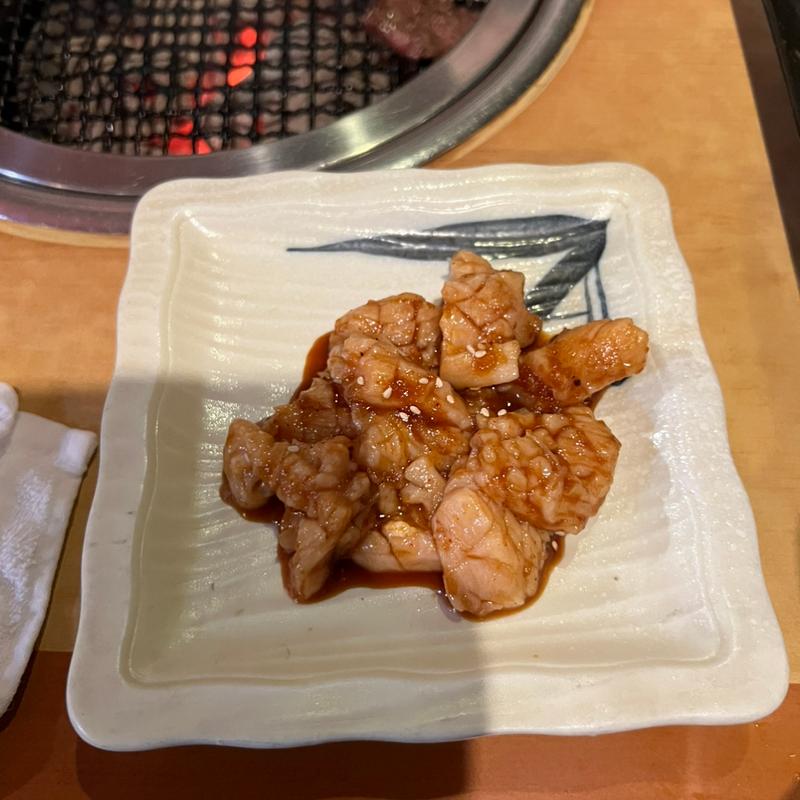 上ミノ(備長炭 炭火焼肉 じもんじゅ)