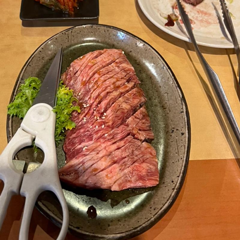 和牛ハラミ(備長炭 炭火焼肉 じもんじゅ)