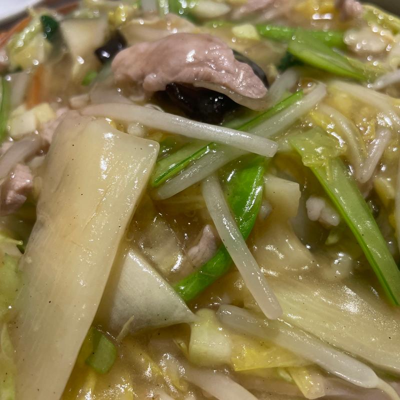 五目あんかけ焼きそば(成龍萬寿山 上海ラーメン 本店)