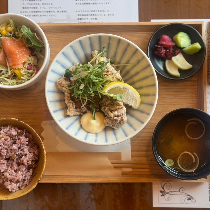 からあげランチ(森のレストラン すっぴん)