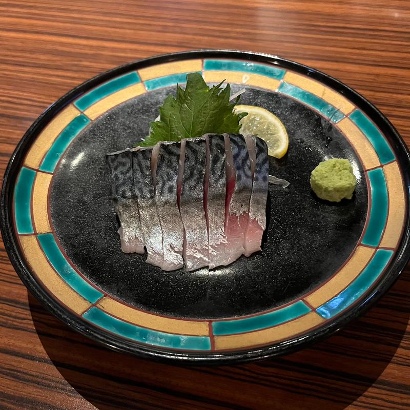 さばの刺身(ふとっぱら 博多駅博多口店)