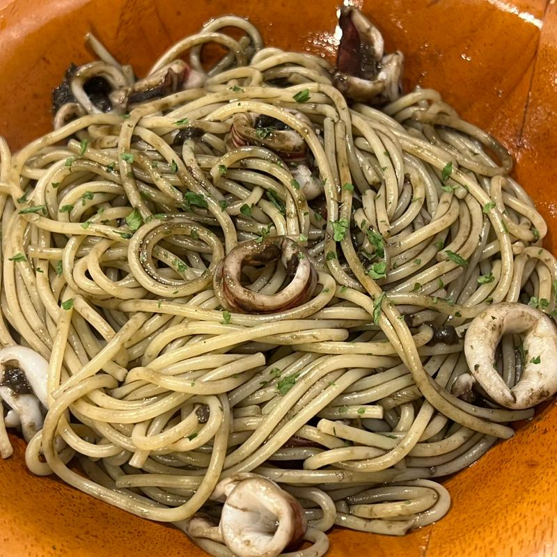 イカの墨入りセピアソース(サイゼリヤ 四条河原町駅前店 )