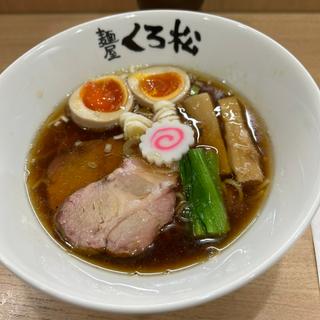 中華そば　味玉　醤油(麺屋くろ松)