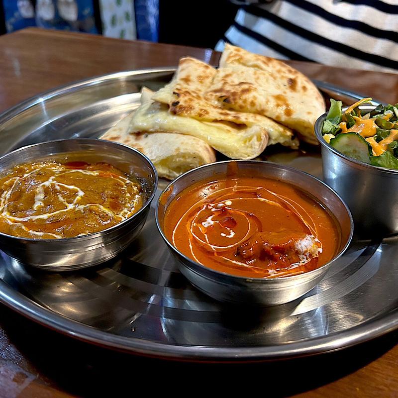 Bコース チーズナンに変更(インディアンレストラン TAJ-2)