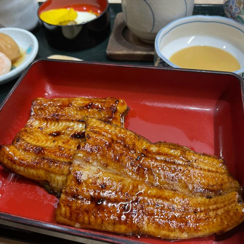 鰻定食(うなぎ 天ぷら 山家)