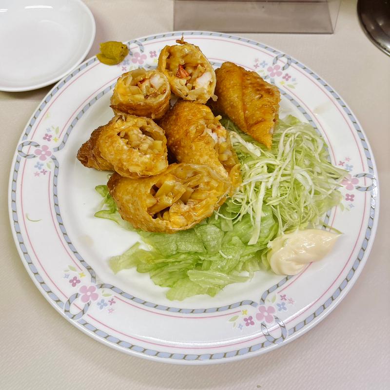 チーズ入りエビ春巻(中華料理 ひろし)
