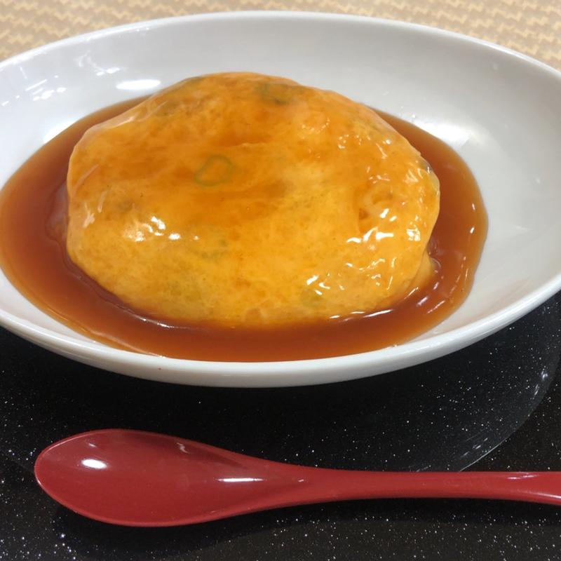 かに玉丼(ピリケンラーメン ワッセ店 )