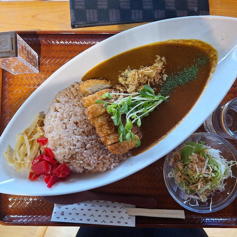 村カツカレー(村茶屋（道の駅 お茶の京都みなみやましろ村）)