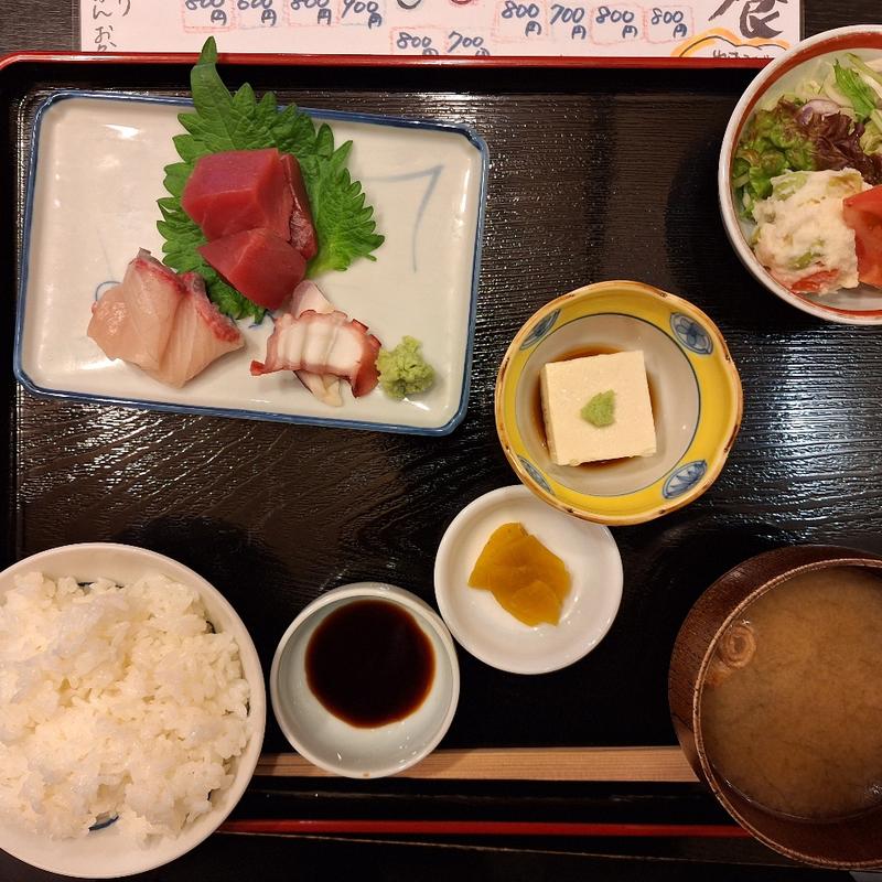 造り盛り合わせ定食(ほおずき )