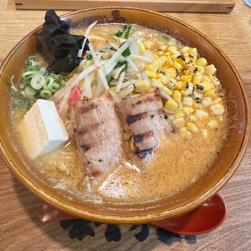 味噌バターコーンラーメン(味噌乃家 大分マート店 )