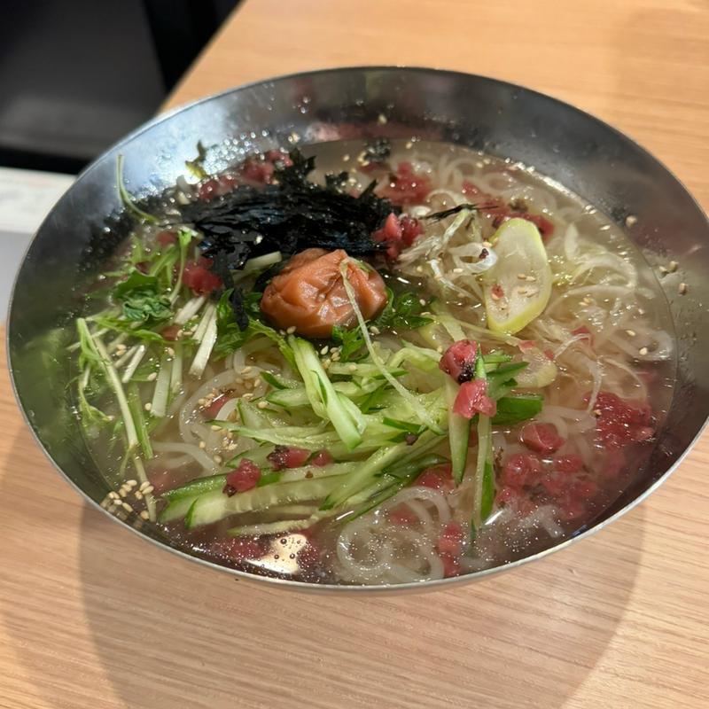 梅冷麺(A5黒毛和牛焼肉 大翔園)