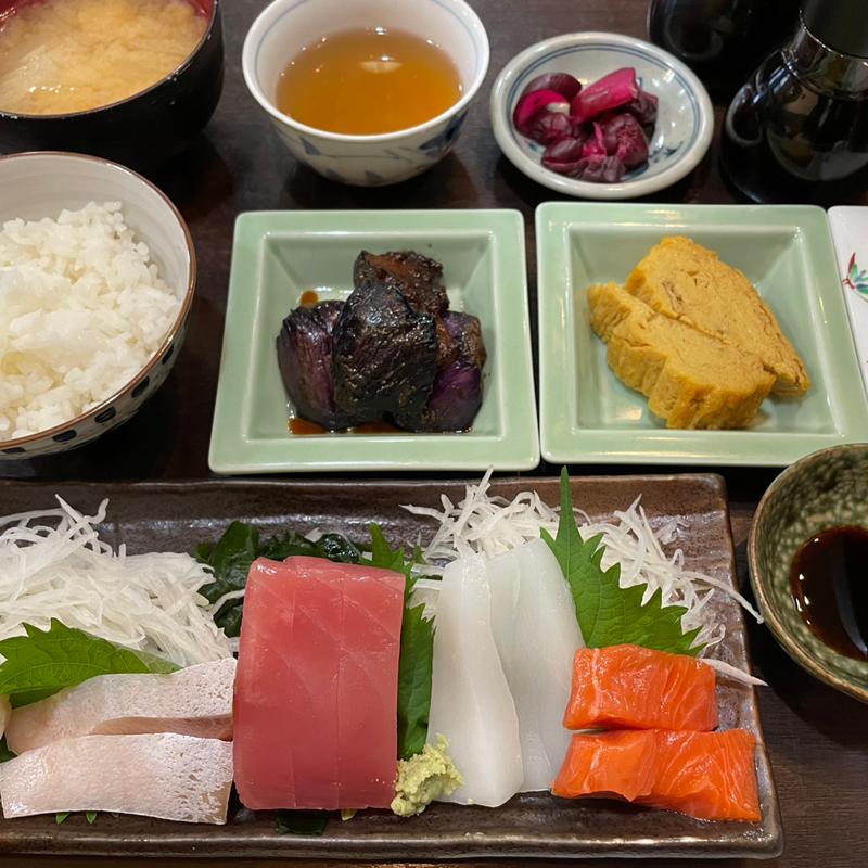 刺身定食(居酒屋 楽笑)