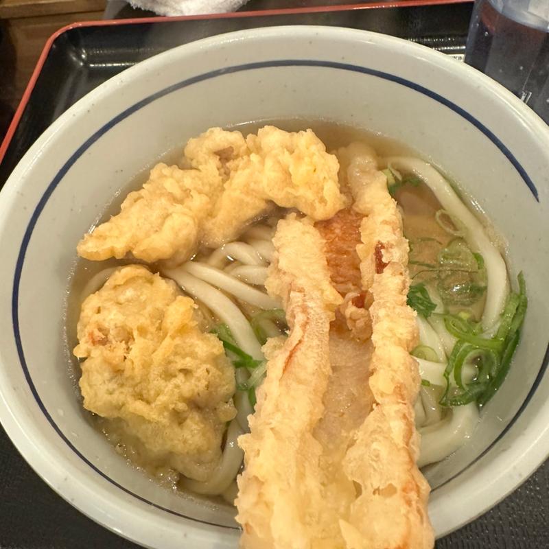とり天ちくわ天うどん(おにやんま 東品川店 )