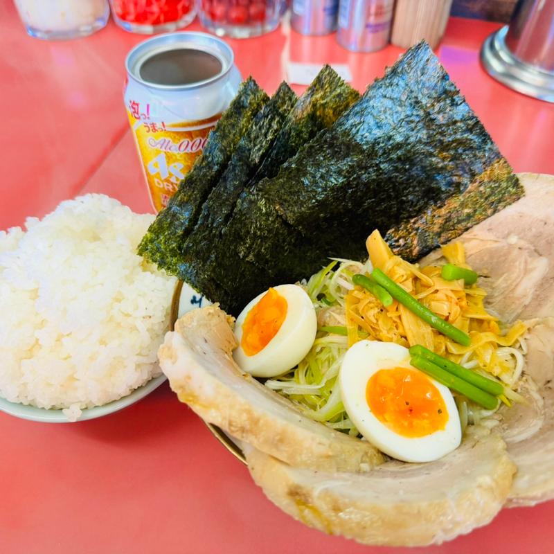 おつまみチャーシュー＋味玉＋海苔＋ライス＋ノンアルビール(ラーメンショップ 羽生インター店)